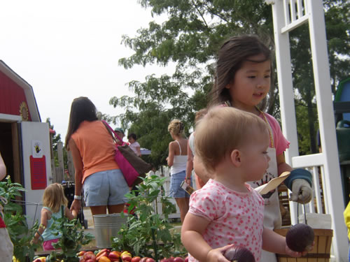State Fair - Little Hands on the Farm Exhibit